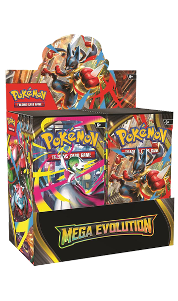 Mega evolution booster box (36 packs included )